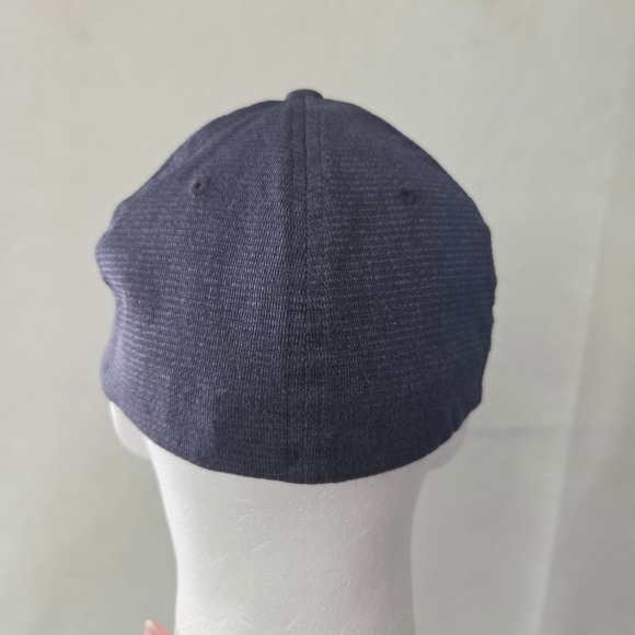 Ariat Flexfit Mens L XL Navy Blue Baseball Cap Hat "Headwear" Logo - Picture 4 of 9